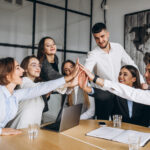 Socios contables de contrato de negocios